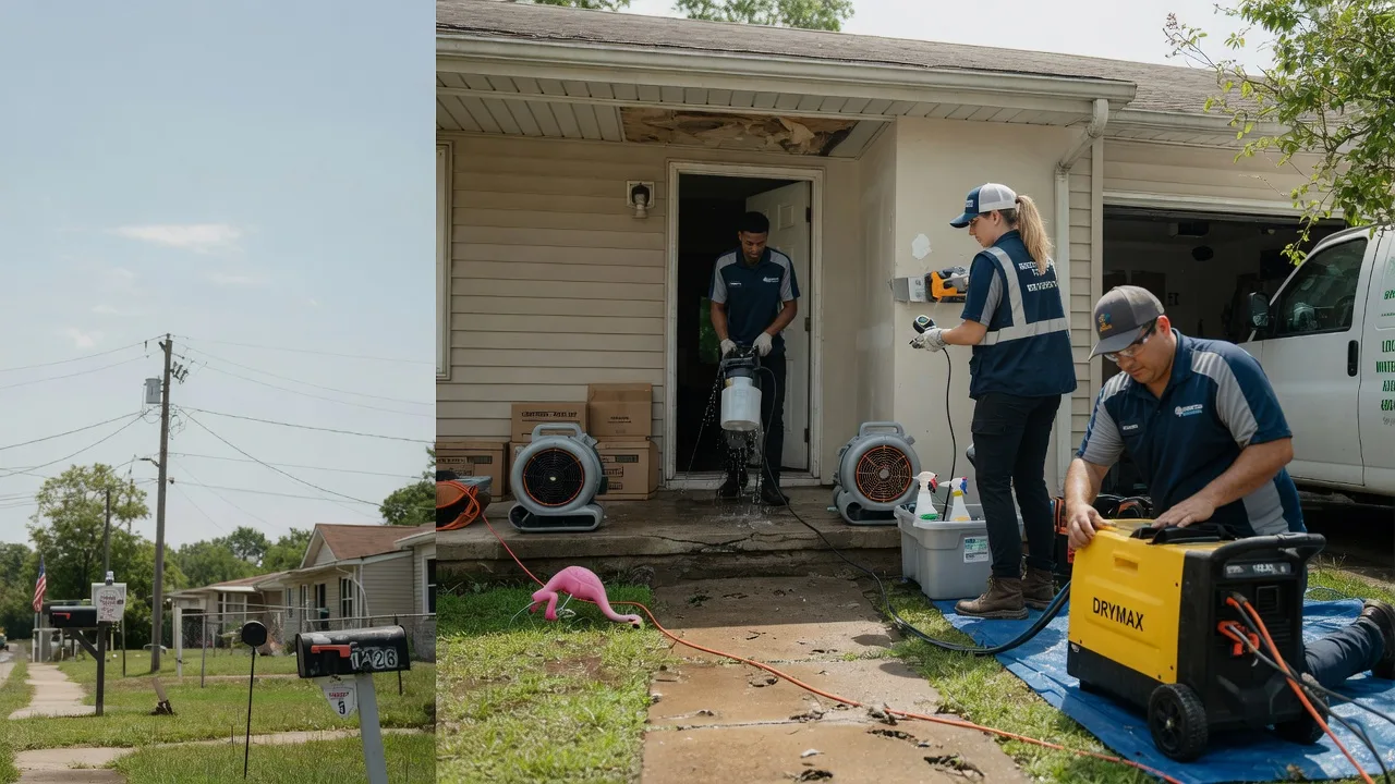 Storm Damage Water Removal in Stratford, OK near me